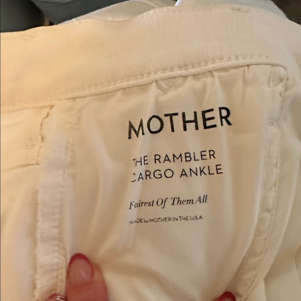 Mother The Rambler Cargo Ankle Jeans Size 28 Fairest of Them All - Picture 8 of 8
